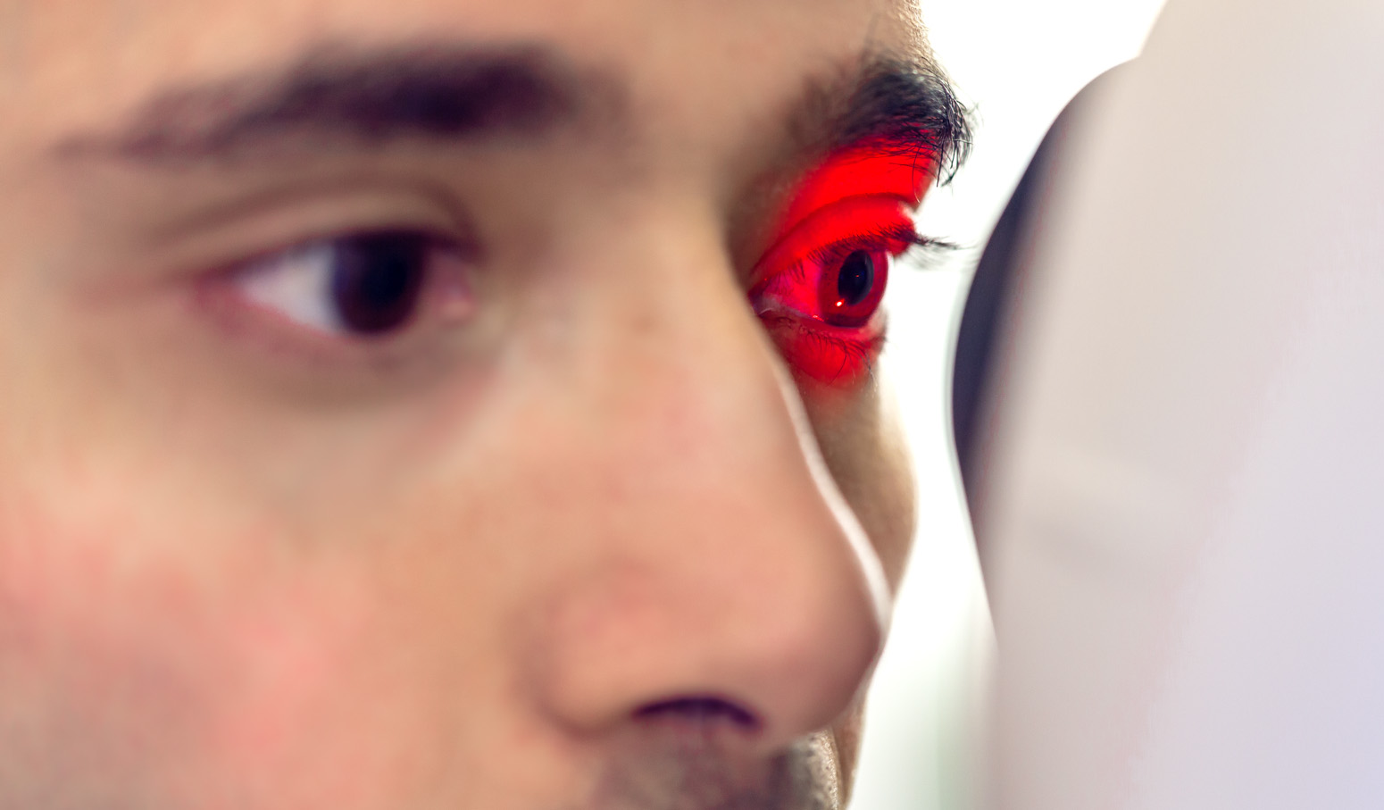 eye scanning security